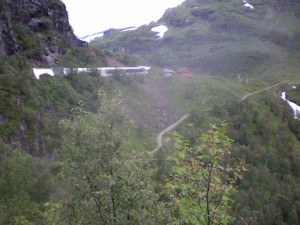 Flåm railway meets Oslo railway